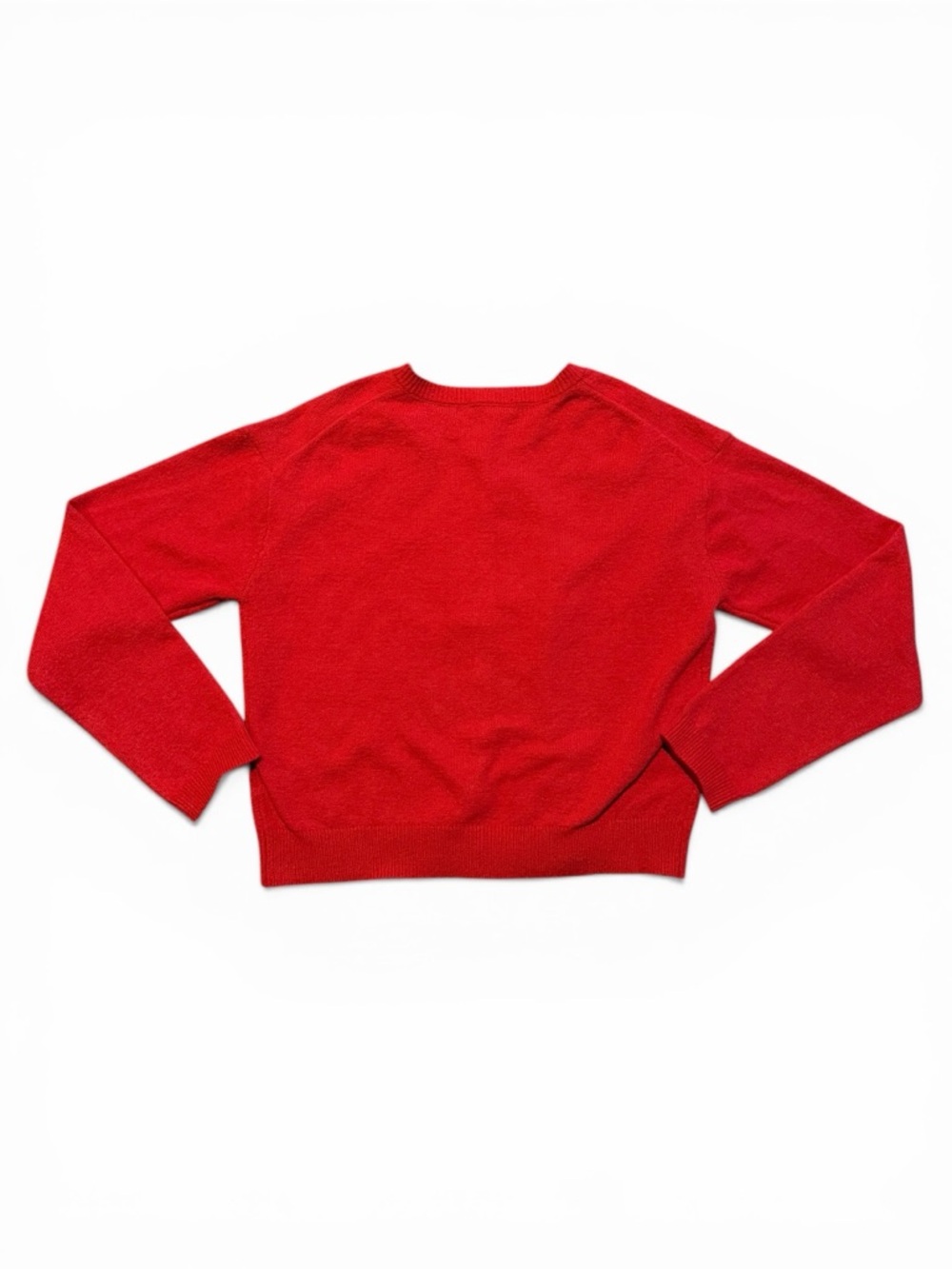 Aeropostale Classic Red Button-Front Cardigan - Picture 2 of 5